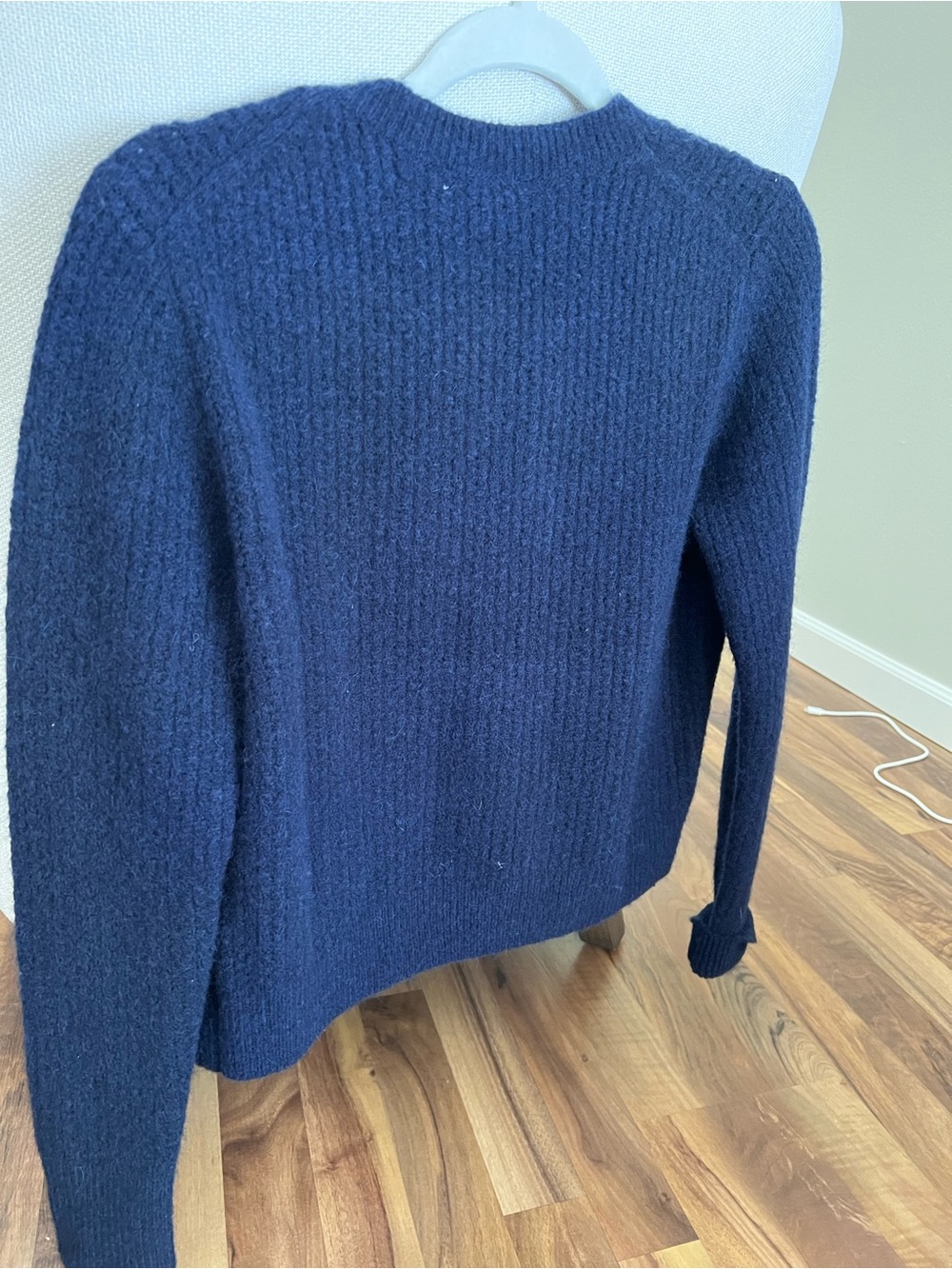 Madewell Navy Cloudsoft Cardigan - Picture 5 of 5